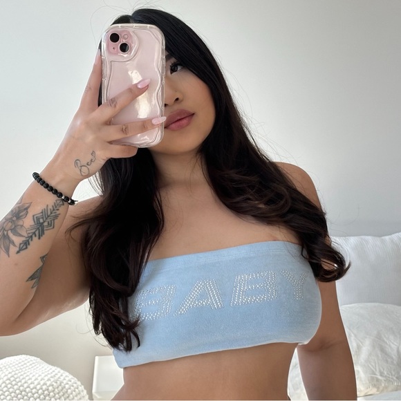 Forever 21 | baby blue tube top - Picture 3 of 5
